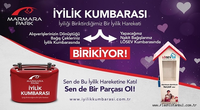 MARMARA PARK AVM'DE İYİLİKLER BİRİKMEYE DEVAM EDİYOR