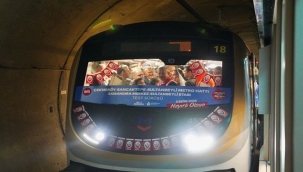 ÖZGÜR ÖZEL METRO TEST SÜRÜŞÜ YAPTI