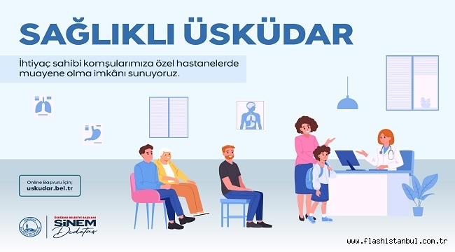 ÜSKÜDAR BELEDİYESİ'NİN "SAĞLIKLI ÜSKÜDAR" PROJESİ BAŞLADI