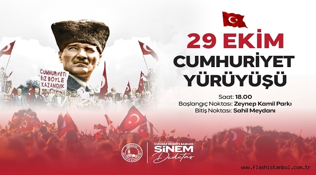 ÜSKÜDAR'DA 29 EKİM CUMHURİYET BAYRAMI DOYASIYA YAŞANACAK