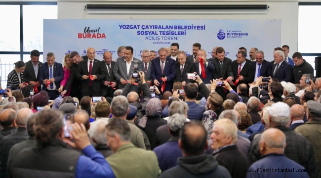 YOZGAT ÇAYIRALAN SOSYAL TESİSİ HİZMETE AÇILDI