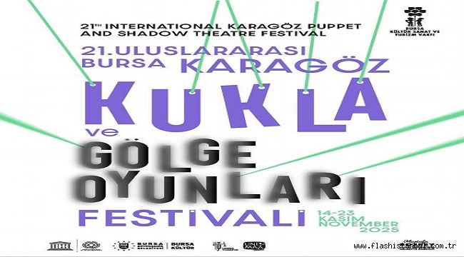 21. ULUSLARARASI KARAGÖZ KUKLA ve GÖLGE OYUNLARI FESTİVALİ, 14 KASIM'DA BAŞLIYOR
