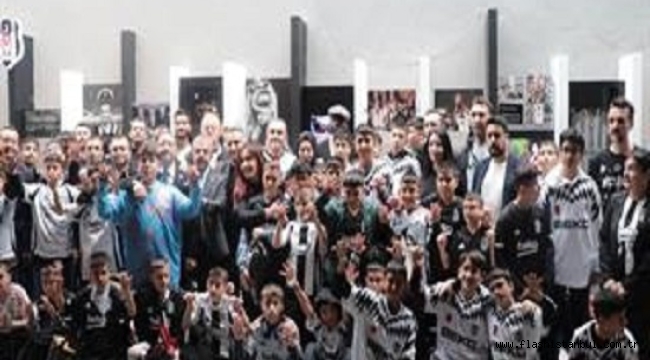 ANKARALI MİNİKLER BEŞİKTAŞ COŞKUSU YAŞADI