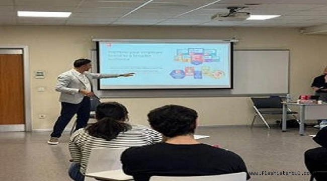 BAHÇEŞEHİR ÜNİVERSİTESİ'NDE "İŞ YERİ KÜLTÜRÜ" DERSİ