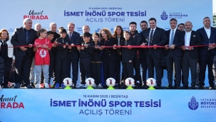 BEŞİKTAŞ İSMET İNÖNÜ SPOR TESİSİ YENİLENEREK HİZMETE AÇILDI