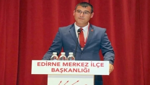 CHP EDİRNE MERKEZ İLÇE BAŞKANI VOLKAN AKGÜNGÖR: "ADALETSİZLİK ZİRVE YAPTI"