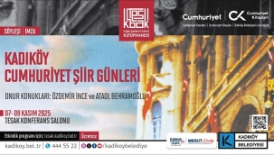 CUMHURİYET ŞİİR GÜNLERİ TESAK'TA BAŞLIYOR