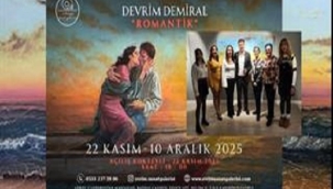 DEVRİM DEMİRAL'IN "ROMANTİK" TEMALI SERGİSİ EVRİM SANAT GALERİSİ'NDE AÇILDI