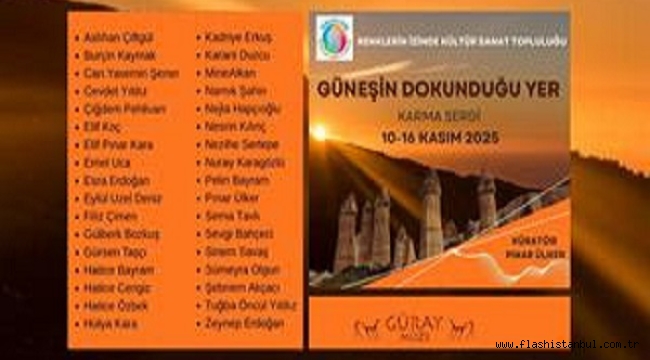 "GÜNEŞİN DOKUNDUĞU YER" TEMALI KARMA SERGİ AVANOS'TA SANATSEVERLERLE BULUŞTU 