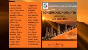 "GÜNEŞİN DOKUNDUĞU YER" TEMALI KARMA SERGİ AVANOS'TA SANATSEVERLERLE BULUŞTU