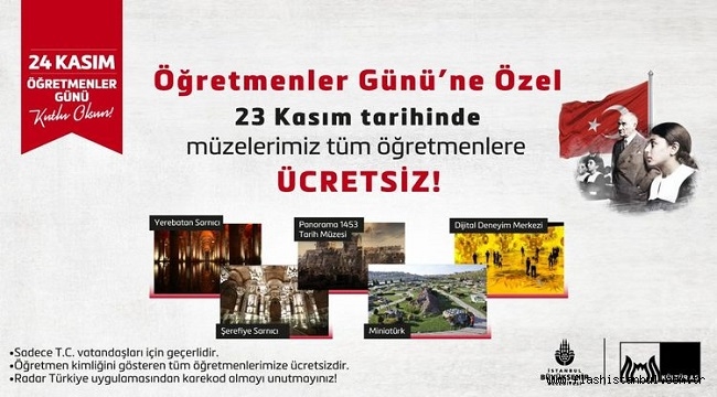 İBB'DEN ÖĞRETMENLERE ÖZEL SÜRPRİZLER