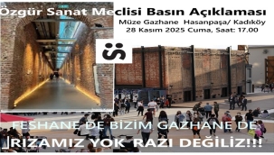 ÖZGÜR SANAT MECLİSİ: "RIZAMIZ YOK, RAZI DEĞİLİZ!.."