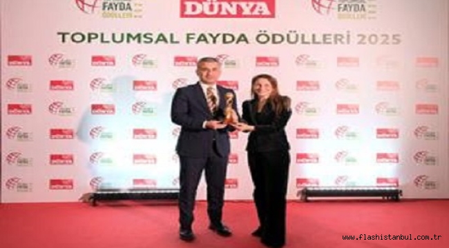 ÇOLAKOĞLU SPOR KULÜBÜ'NE TOPLUMSAL FAYDA ÖDÜLÜ