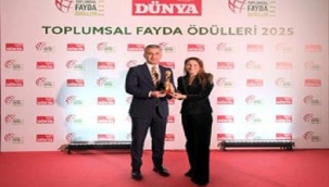 ÇOLAKOĞLU SPOR KULÜBÜ'NE TOPLUMSAL FAYDA ÖDÜLÜ