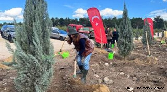 RUMELİ ÜNİVERSİTESİ 10. YILINDA AĞAÇLANDIRMA SEFERBERLİĞİ BAŞLATTI