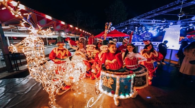 ŞEHRİN KALBİ "KÜÇÜKÇİFTLİK PARK'IN YENİ YIL KASABASI"NDA ATIYOR