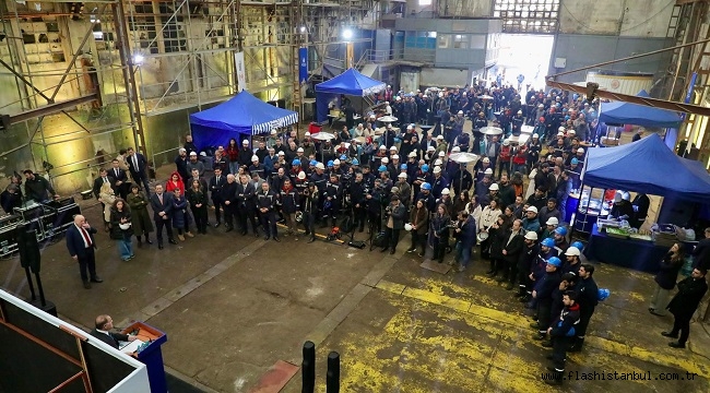 TARİHİ HALİÇ TERSANESİ 570 YAŞINDA