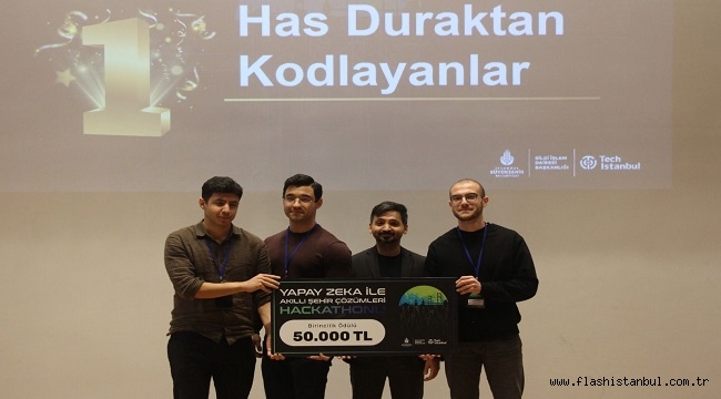 AKILLI ŞEHİRLERİN GELECEĞİ HACKATHON'DA ŞEKİLLENDİ