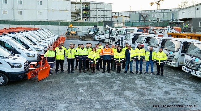 BEŞİKTAŞ BELEDİYESİ OLUMSUZ HAVA KOŞULLARINA KARŞI HAZIRLIKLARINI TAMAMLADI