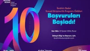 İBRAHİM BODUR SOSYAL GİRİŞİMCİLİK PROGRAMI'NA BAŞVURULAR BAŞLADI