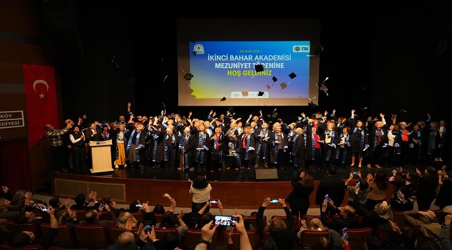 İKİNCİ BAHAR'DA MEZUNİYET SEVİNCİ