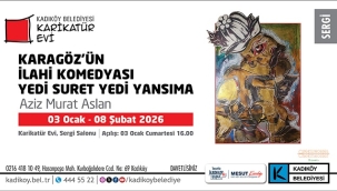 KARİKATÜR EVİ'NDE KARAGÖZ'ÜN İLAHİ KOMEDYASI SERGİSİ