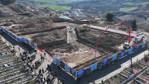 ADIYAMAN DEPREM ŞEHİTLİĞİ'NİN TEMELİ ATILDI