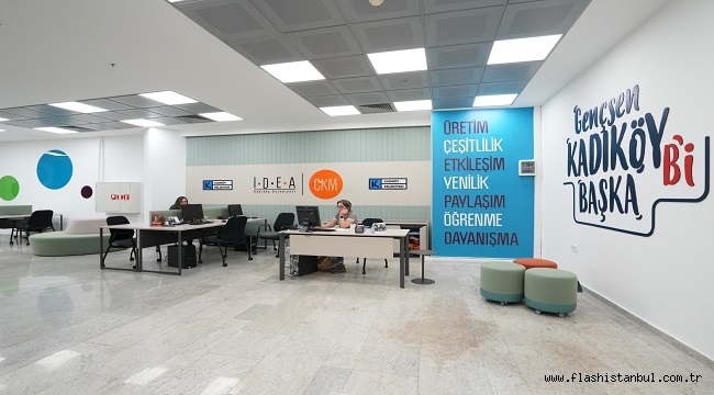 CADDEBOSTAN KÜLTÜR MERKEZİ'NDE YENİLENEN ALANLAR HİZMETE AÇILDI