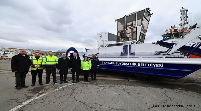 HALİÇ TERSANESİ'NDEN ANKARA'YA YERLİ ARAÇ
