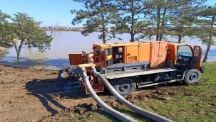 İBB'DEN EDİRNE'YE TAŞKIN RİSKİNE KARŞI HIZLI DESTEK