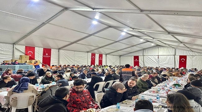 İBB İFTAR ÇADIRLARINA YOĞUN İLGİ