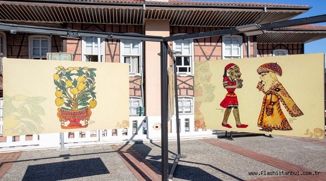 "KÂĞITTA AÇAN ÇİÇEKLER" ve "SEYİR VAKTİ: KARAGÖZ PERDESİNDE RAMAZAN" BURSA'DA ZİYARETE AÇILDI