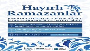 KADIKÖYLÜLER İFTAR SOFRALARINDA BULUŞUYOR