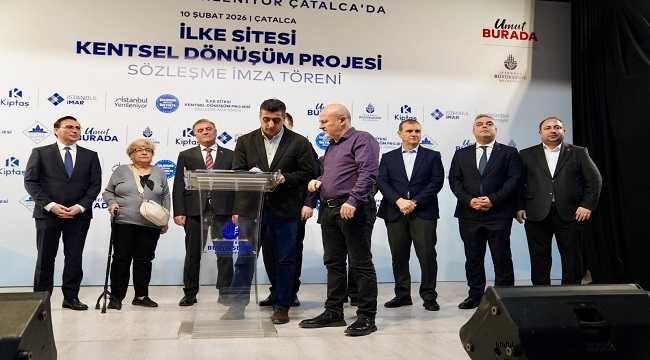 KİPTAŞ-ÇATALCA BELEDİYESİ İŞ BİRLİĞİ İLE 6 YILLIK SORUN ÇÖZÜLDÜ