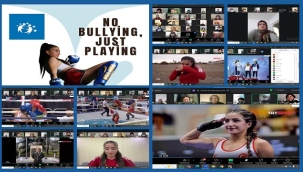 ÖĞRETMEN VE ÖĞRENCİLER "ZORBALIĞA HAYIR, OYUNA EVET" PROJESİ BAŞLATTI