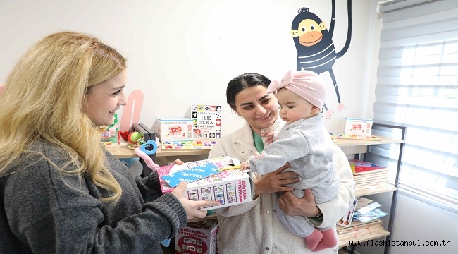 OYUNCAK KÜTÜPHANESİ ÇOCUKLARIN YÜZÜNÜ GÜLDÜRDÜ