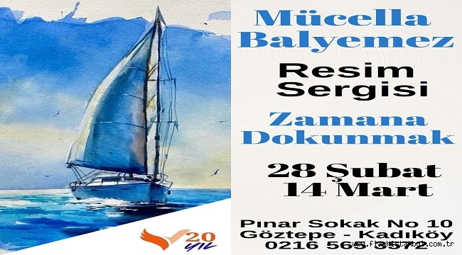 RESSAM MÜCELLA BALYEMEZ'İN "ZAMANA DOKUNMAK" SERGİSİ VENÜS SANAT GALERİSİ'NDE AÇILIYOR