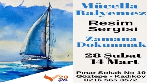 RESSAM MÜCELLA BALYEMEZ'İN "ZAMANA DOKUNMAK" SERGİSİ VENÜS SANAT GALERİSİ'NDE AÇILIYOR