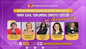 TGC'DE "YAPAY ZEKA , TOPLUMSAL CİNSİYET EŞİTLİĞİ, GAZETECİLİK TOPLANTISI