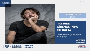 TOLGA KARAÇELİK'LE SAYKOTERAPİ FİLMİNİN GÖSTERİMİ VE SÖYLEŞİSİ 15 ŞUBAT'TA BURSA'DA