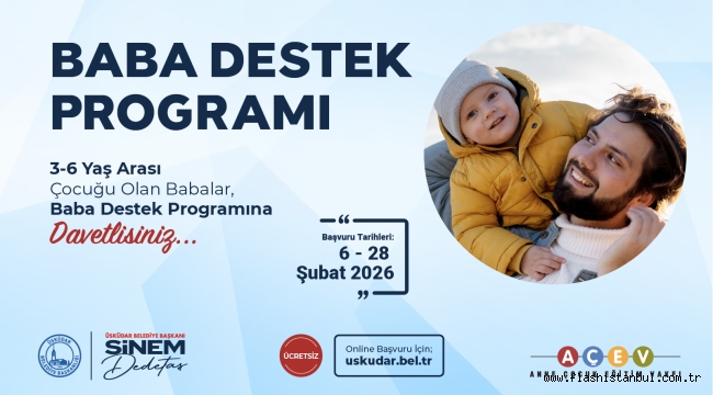 ÜSKÜDAR BELEDİYESİ "BABA DESTEK PROGRAMI"NI FAALİYETE GEÇİRİYOR