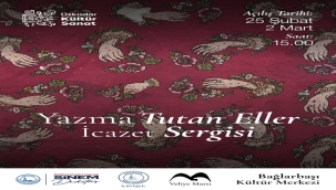 ÜSKÜDAR'DA YAZMA SANATI İCAZET SERGİSİ
