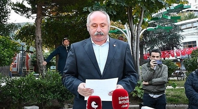 CHP ARTVİN İL TEŞKİLATI AHMET BİBER'İ ANDI