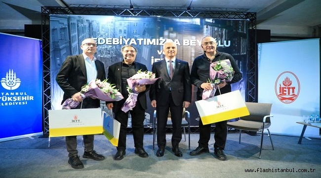 "EDEBİYATIMIZDA BEYOĞLU VE İETT" SÖYLEŞİSİ DÜZENLENDİ