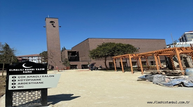 ELMALILI HAMDİ YAZIR CAMİİ İBADETE AÇILDI