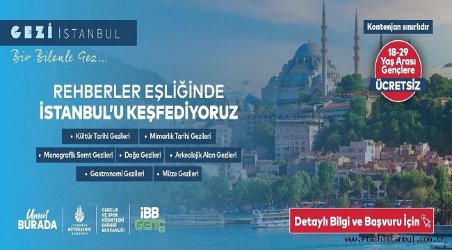 GEZİ İSTANBUL İÇİN KAYITLAR BAŞLADI