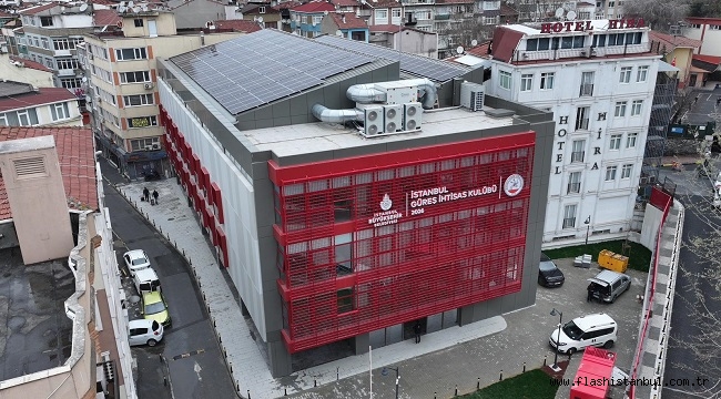 İBB GÜREŞ İHTİSAS KULÜBÜ SADETTİN TANTAN YERLEŞKESİ AÇILDI 