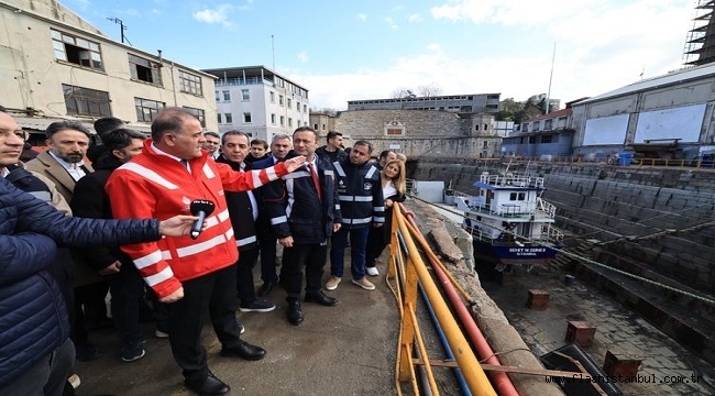 HALİÇ TERSANESİ'NDE ÜRETİM, SANAT VE TARİH BİR ARADA