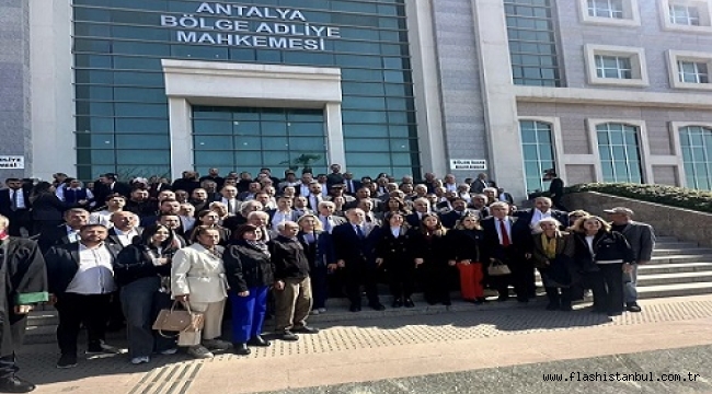 "HALKIN İRADESİ MAHKEME KORİDORLARINDA SUSTURULAMAZ"