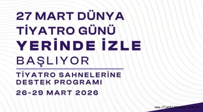 İBB KÜLTÜR'DEN TİYATROLARA DOĞRUDAN DESTEK